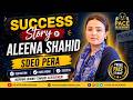 Success Story of Aleena Shahid | SDEO PERA | PACE GK Academy