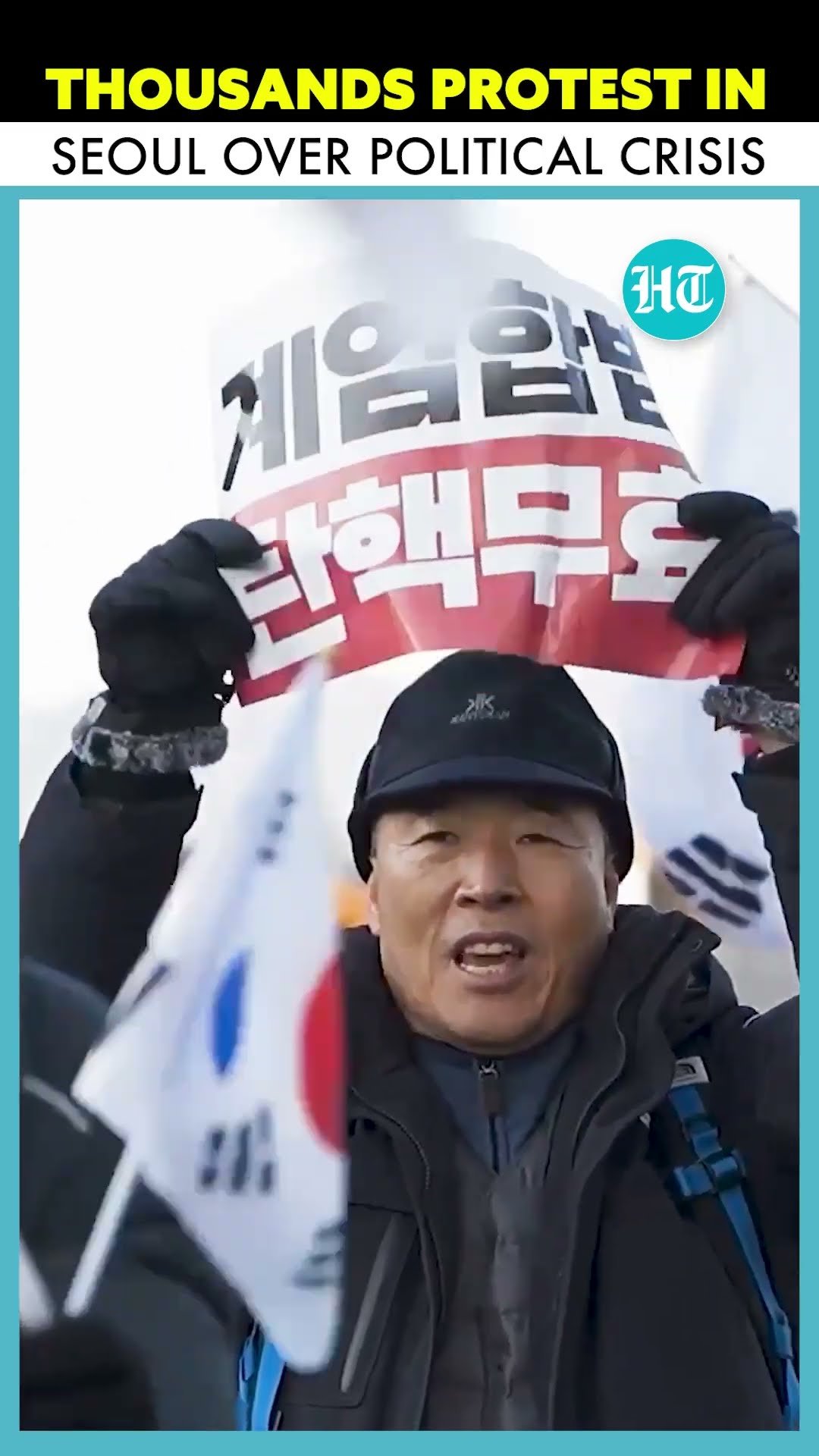 Massive Protest In Seoul Amid South Korea Political Turmoil After Impeachment Votes