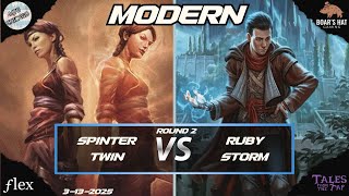 Splinter Twin VS Ruby Storm [MTG Modern Round 2]
