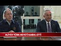 Aliyev Türk Heyeti Kabul Etti