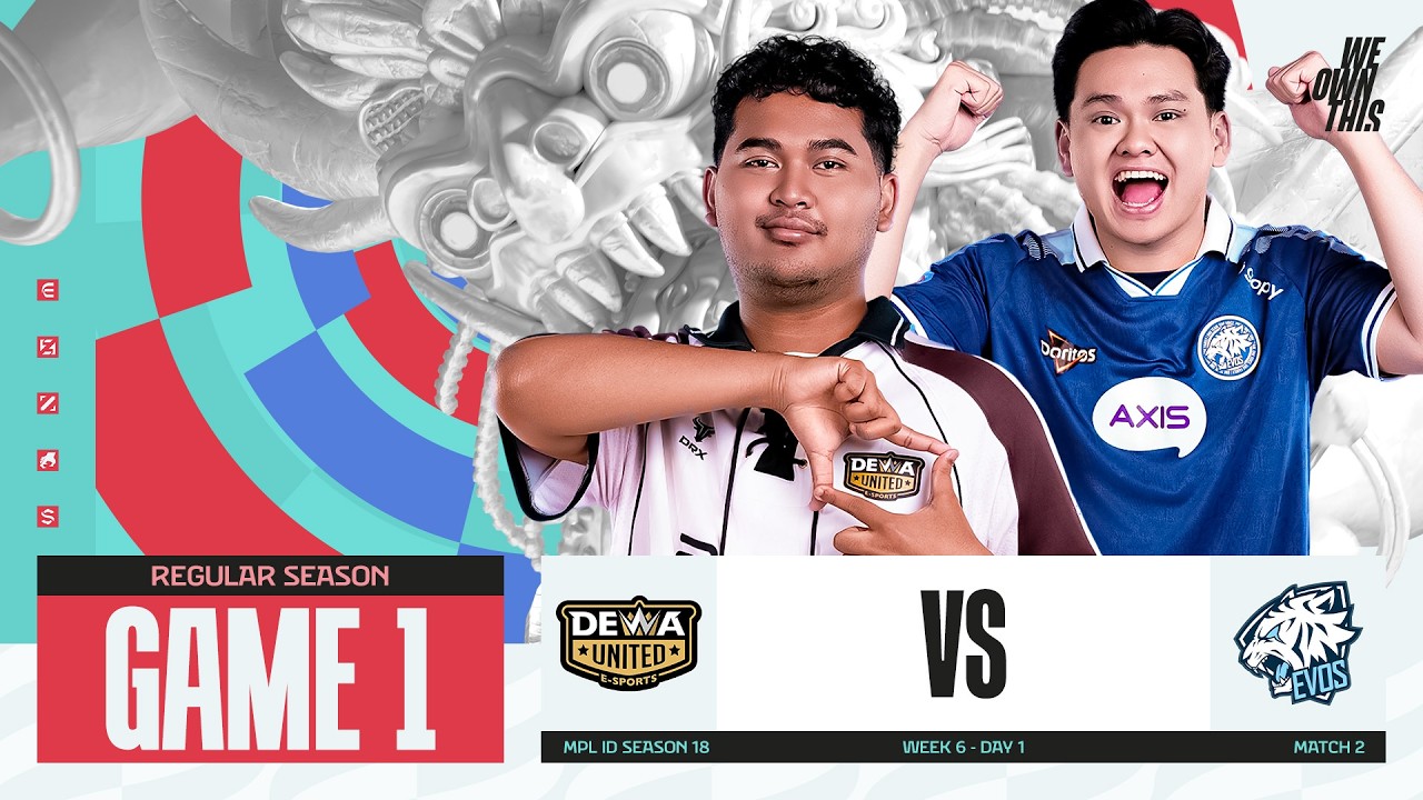 DEWA vs EVOS | Regular Season Week 6 Day 1 | Game 1 | #MPLIDS18