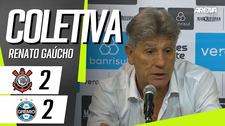 COLETIVA RENATO GAÚCHO | AO VIVO | Corinthians 2 x 2 Grêmio - Brasileirão 2024