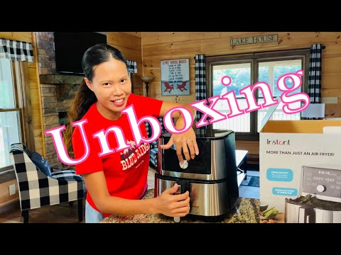 Instant Pot Made a 10 Quart Air Fryer Unboxing and Demo 7 in 1 (Dec 2020) 