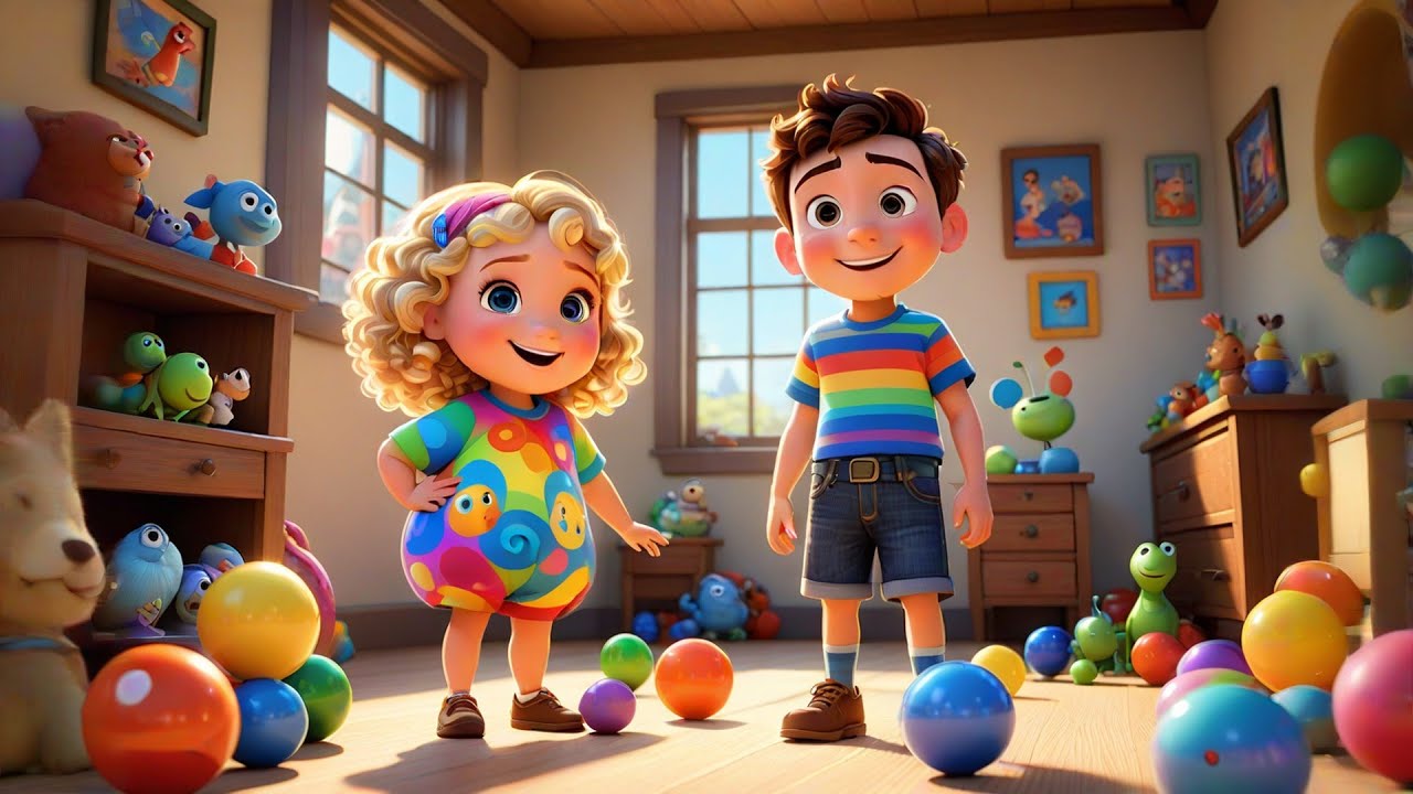 Baby Mia Shares Her Toy | Kindness and Sharing Song for Kids | Nursery Rhymes and Baby Songs