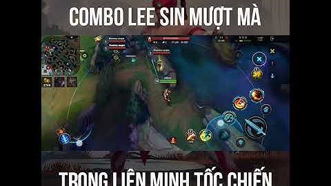 #Shorts Combo Lee Sin bao mượt trong Liên Minh Tốc Chiến