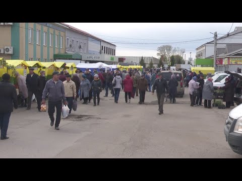 На ярмарке нурлатцы активно закупались товарами для дачного сезона