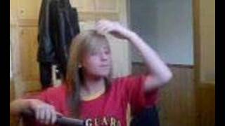 Aimee Getting Ready 4 Work!
