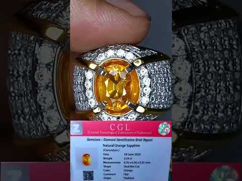 W325🆕️Yellow sapphire Thailand H.a ajib👍,harga pas Rp 1,780 ribu wa+6285792493877,berat ,2.54ct