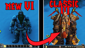 How Target Back The Old Wow Classic UI in Dragonflight