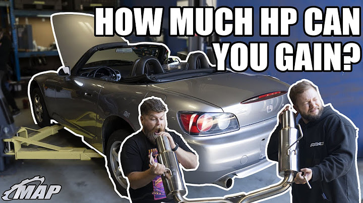 How much horsepower does a cold air intake and exhaust add