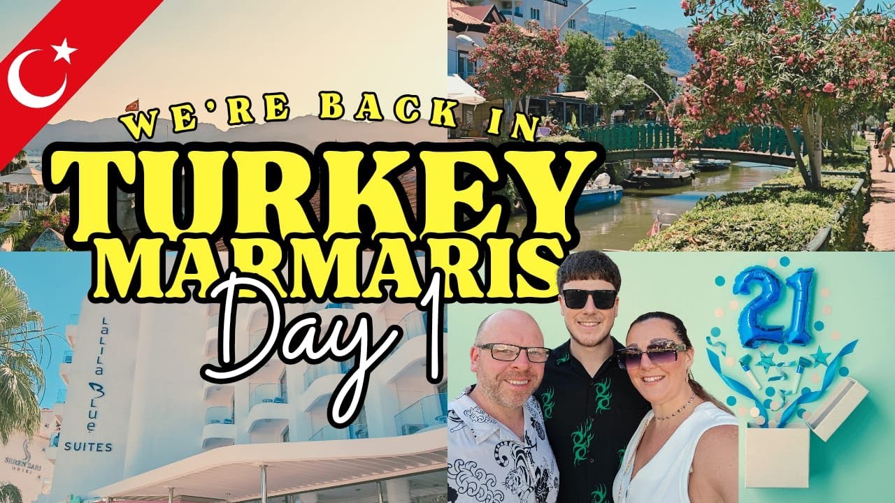 We're Back in Turkey! Marmaris Vlog | Lalila Blue Suites, Cocktails, Nightlife