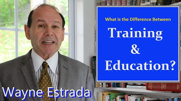 Difference Between Training and Education