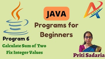 #6. Calculate sum of 2 fix integer value in Eclipse IDE