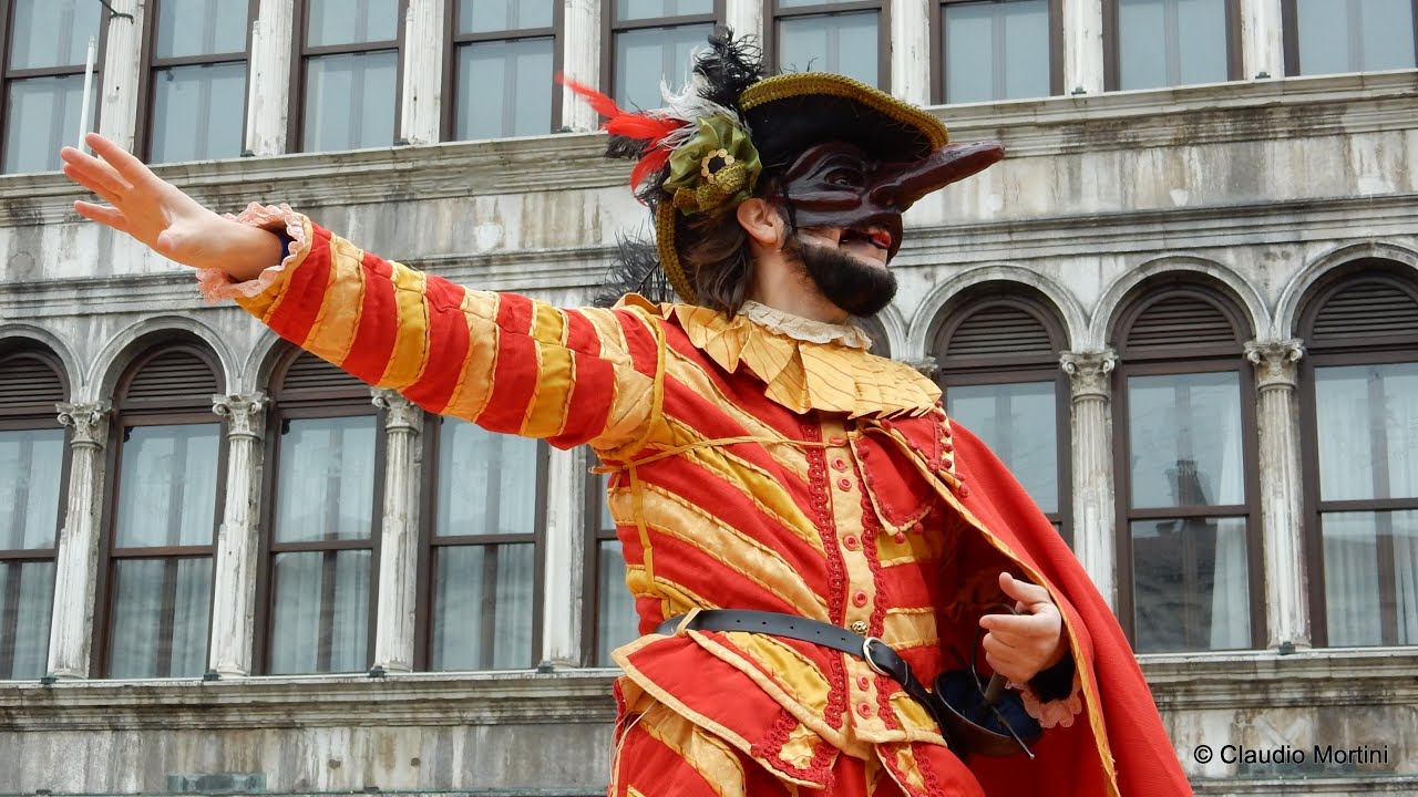 CARNEVALE DI VENEZIA 2016 - L'ARLECCHINO FURIOSO Commedia dell’arte - HD