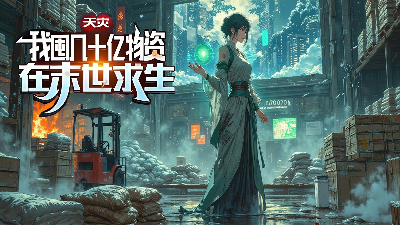 ⚠️12重天灾连环暴击❗️酸雨蚀骨☔️永夜冰封城市❄️地震撕裂大地🌋苏念安全屋抗灾实录💥特效炸裂❗️一口气看完《天灾，我囤几十亿物资在末世求生》全文大结局🔚