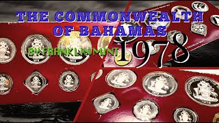 1978 PROOF SET COMMONWEALTH OF BAHAMAS BY FRANKLIN MINT