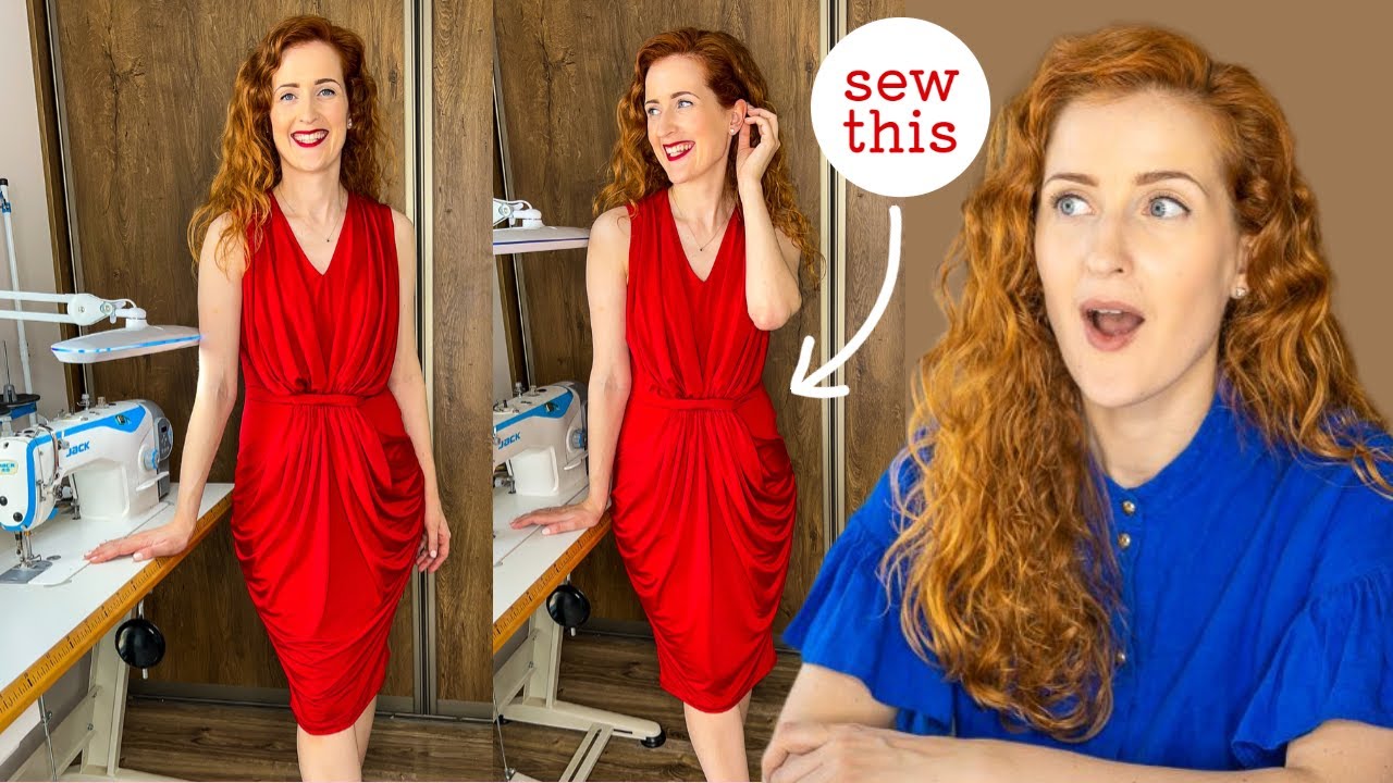 make the perfect dress in 3 hours [SEWING TUTORIAL] 