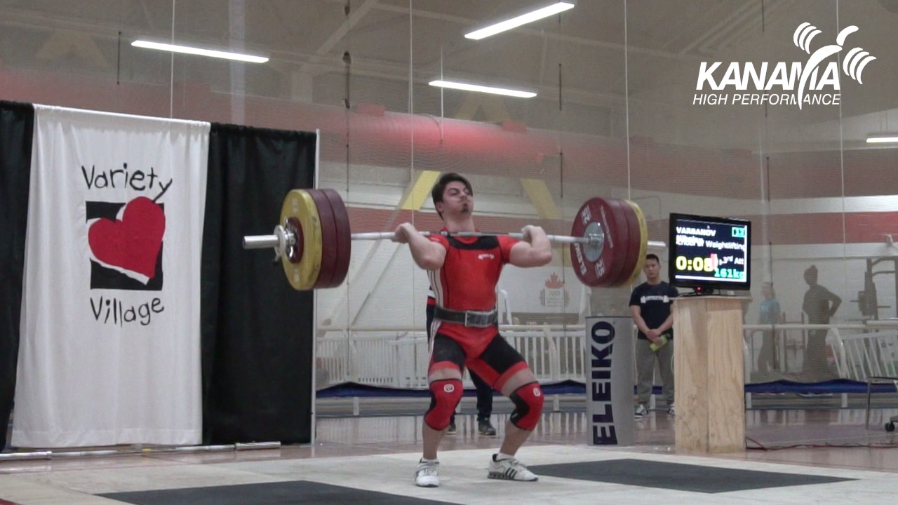 Nikolay Varbanov 161kg Clean and Jerk presented by Kanama High Performance