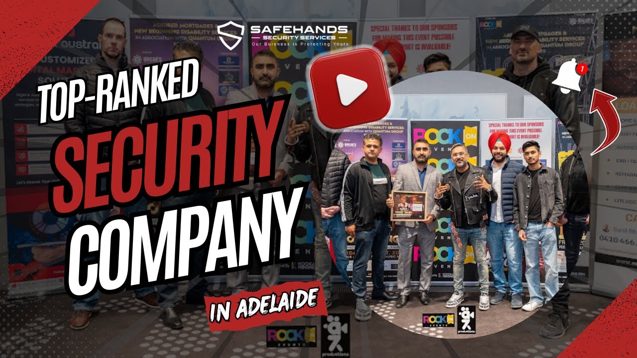 Top-Ranked Security Services in Adelaide | Safehands Security Services