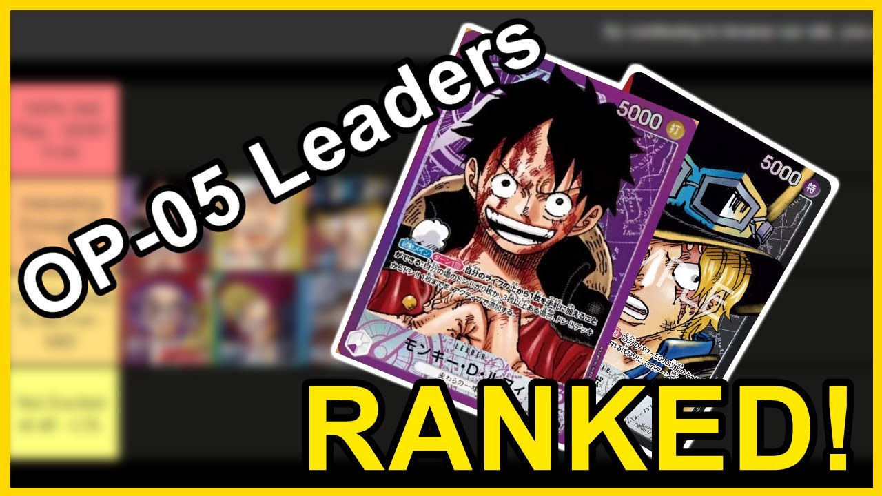 One Piece Card Game Meta Tier List (OP-05) - January 2024 • DotGG