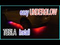 Underglow Installation | Tesla firewall | Accessory Power