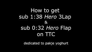 [MKDS] Tick Tock Clock 3Lap&Flap Hero Tutorial
