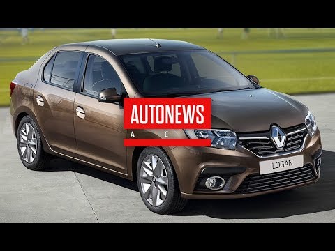 Обновлённые Renault Logan и Sandero в России