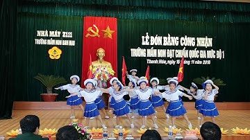 Cháu hát về đảo xa - Trường mầm non Ban Mai Z111