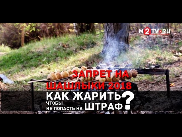 Запрет на шашлыки 2018. Как жарить, чтобы не получить штраф. Пожарная безопасность на даче