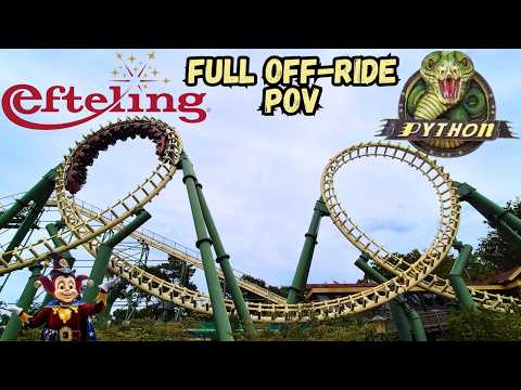 Python Full Off-Ride POV 2026 at Efteling