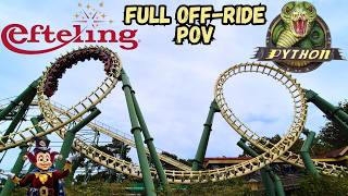 Python Full Off-Ride POV 2026 at Efteling