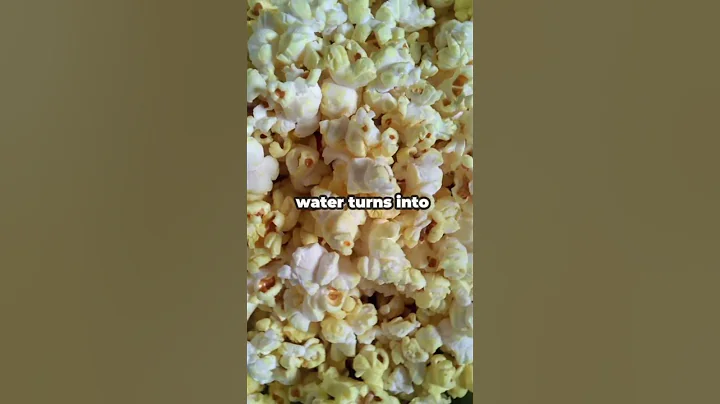 Why do Corn pop into popcorn?🧐🍿