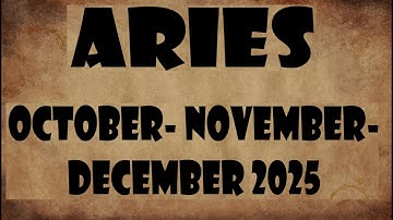 ARIES ♈ 2025___ OCTOBER- NOVEMBER- DECEMBER 2025💰⭐🎈EVERYTHING YOU NEED TO KNOW!💰⭐🎈⭐💞