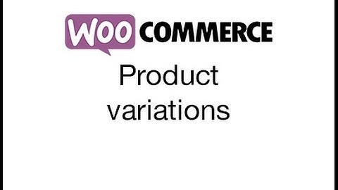 Adding production variations in WooCommerce.