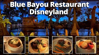 Blue Bayou Disneyland Restaurant Review