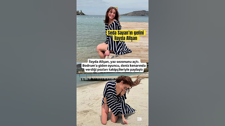 Seda Sayan’ın gelini İlayda Alişan’ın Bodrum fotoğrafları