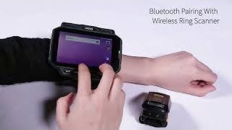 UROVO U2 Smart Wearable Device with R70 Ring Scanner