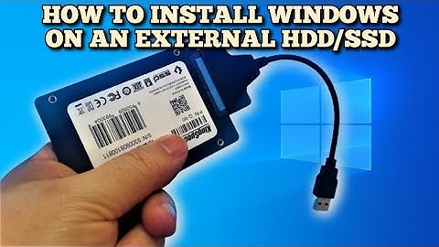 How to Install Windows 10 Directly onto USB External Hard Disk Drive or SSD for UEFI & Legacy Guide