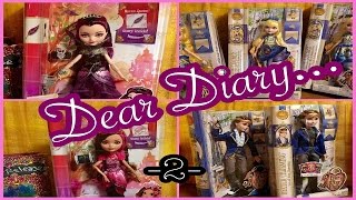 Page ~2~ DRAMA! Re-Release 's/ Diary of a NEW Ever After High doll Collector & dollhouse Crafter
