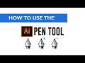 HOW TO USE THE PENTOOL IN ADOBE iLLUSTRATOR