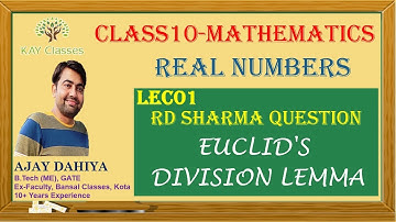 LEC01 |CLASS10 |EUCLID