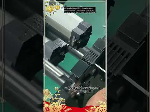 Automatic Coaxial Wire Stripping Machine for RG-6, RG-7, RG-8, RG-9, RG-11, RG-58, RG-59, RG-174, RG-316
