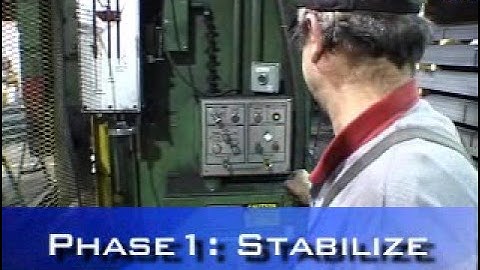 GBMP Lean Training DVD "Total Productive Maintenance (TPM)" Preview
