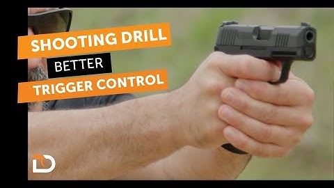 Daily Defense 3-31: Shooting Drill - Better Trigger Control