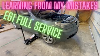 LEARNING FROM MY MISTAKES - E61 full service