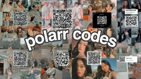 POLARR FILTERS QR CODES