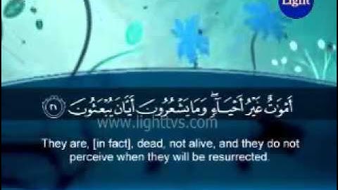Surah An-Nahl - The Bee -- سورة النحل    (mohamed jibril)