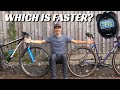 Gravel bike VS Mountain bike. Which is faster? I timed both to find out...