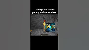 Minecraft Gravel Moment