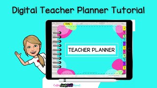 Digital Teacher Planner Tutorial (Using GoodNotes)